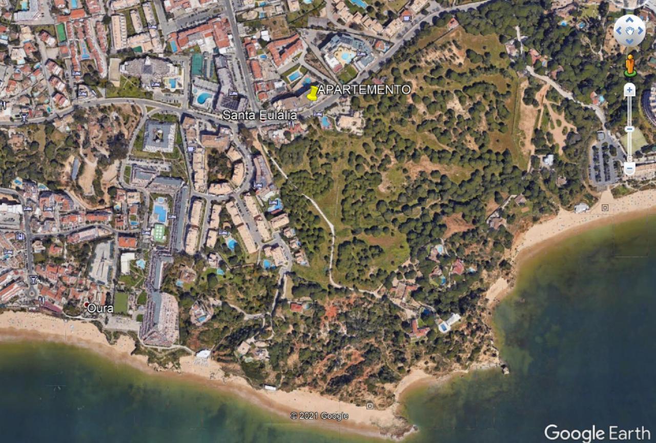 Edificio Coral Apartment Albufeira Bagian luar foto